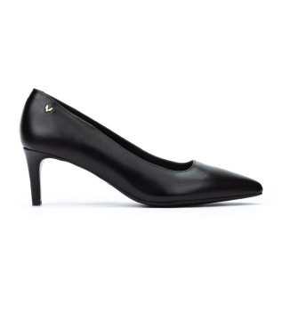 Chaussures en cuir Fonte noires