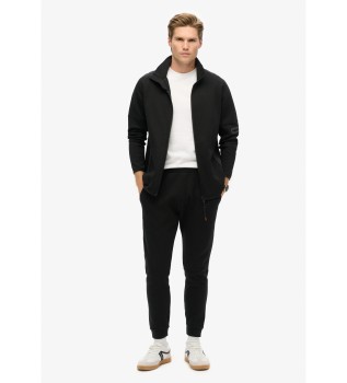 Cal�as jogger de perna c�nica Tech pretas