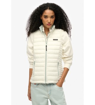 Gilet imbottito bianco Fuji Lite