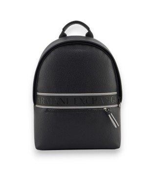 Sac à dos en tissu technique noir