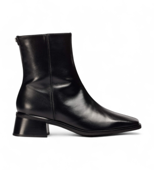 Botins de Pele Ayla 01 preto