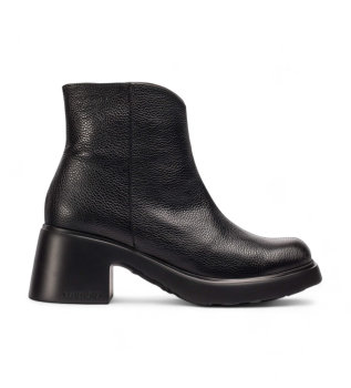 Flytres 25 läderboots svart