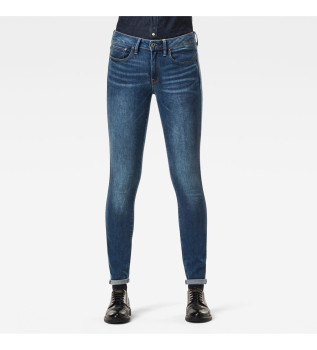 Jeans 3301 Mid Skinny blue