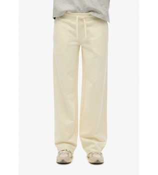 Pantalón jogger Studios blanco crudo