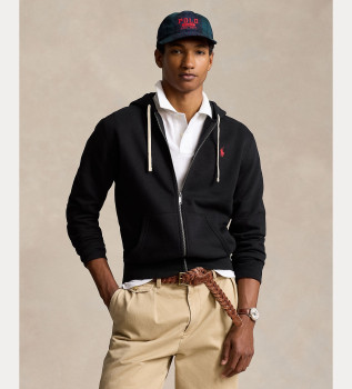 RL Sweatshirt mit Kapuze schwarz