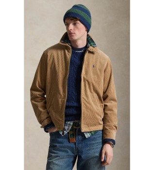 Wynton bruin corduroy jasje