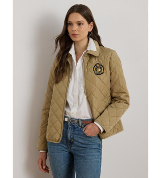 Chaqueta acolchada marrón