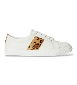 Zapatillas Janson II con pelo de becerro blanco