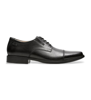 Tilden Cap chaussures en cuir noir