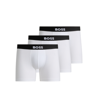Set 3 Boxershorts One weiß