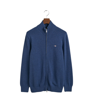 Casual blauw vest