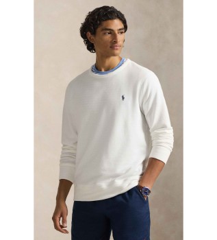 French Terry Sweatshirt weiß