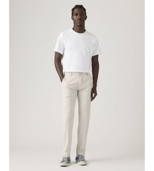 Pantalón Xx Chino De Lino Standard Taper Lightweight beige