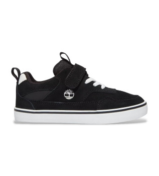 Zapatillas de piel Stone Jump negro