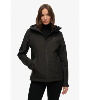 Chaqueta Impermeable negro