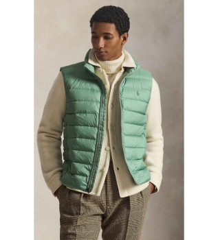 Chaleco Colden plegable de plumón verde