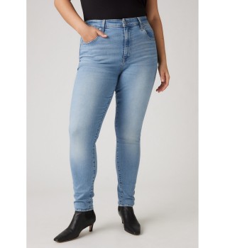 721 Jeans skinny a vita alta blu