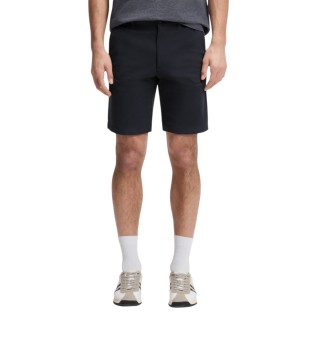 Calções chino slim fit azul-marinho