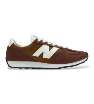 Brown leather trainers 471
