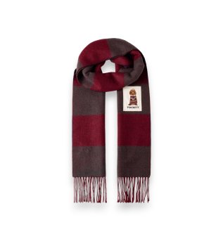 Sjaal Harry bordeaux