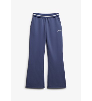 Pantalón Flare Jogger azul