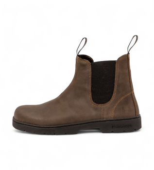 Leren laarsjes N5262 Nomada donkerbruin