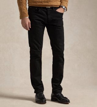 Jeans Sullivan Slim Fit elasticizzati neri