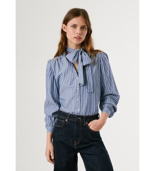 Blauw Maty overhemd