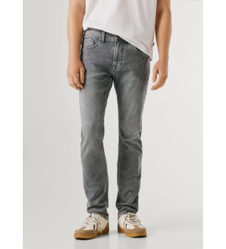 Jeans Slim Gymdigo gris