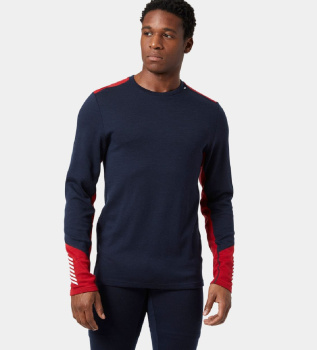 Navy Lifa Merino Midweight T-shirt