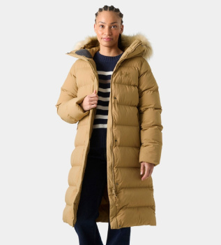 Langer Parka Aria beige