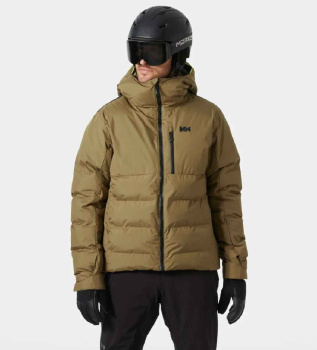 Giacca da sci Kvitfjell Race Puffy marrone