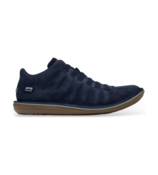 Zapatillas de piel Beetle marino