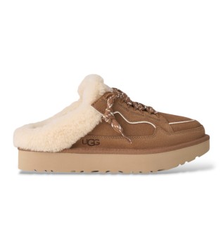 Sneakers in Pelle Lowmel Mule marrone