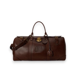 Braune Leder-Reisetasche ?Heritage Lock?