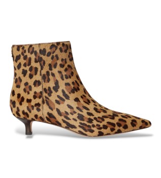 Stivaletti Francesca in cavallino beige