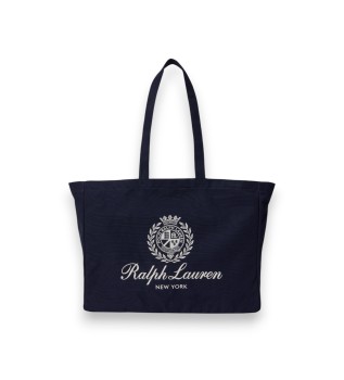 Segeltuch-Tote-Bag mit Marine-Wappen