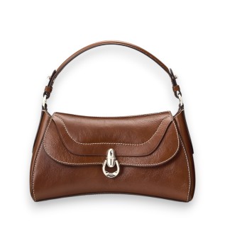 Braune Polo Blaze Handtasche mit Henkel