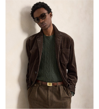 Braune Cordjacke Finley