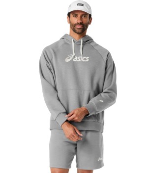 Gray Logo Fleece Sweatshirt