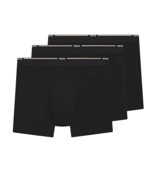 Conjunto de 3 cuecas Bamboo preto