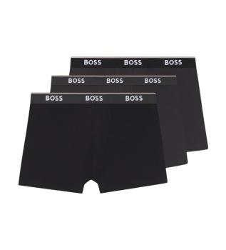 Conjunto de 3 Cuecas Power preto