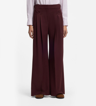 Pantalone Takora marrone scuro
