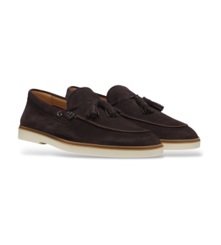 Mocassini in pelle Hedley Loaf marrone