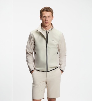 Lysebeige swingjakke