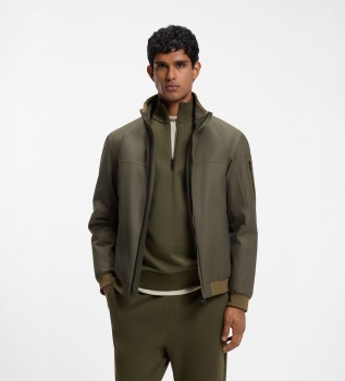 Hexatech green bomber jacket