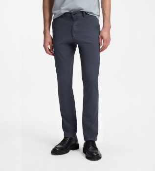 Navy slim chino pants