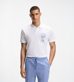Polo Member Mesh branco