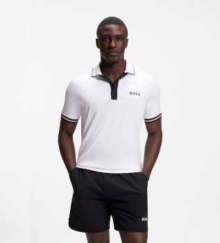 Polo Serve blanc