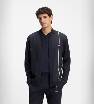 Bomberjacke Game FZ marineblau